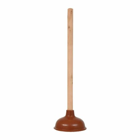 THRIFCO PLUMBING Heavy Duty Forced Cup Rubber Sink Toilet Plunger 5038030